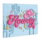 Stupell Industries Retro Howdy & Cactus Canvas Wall Art Design by Ziwei Li